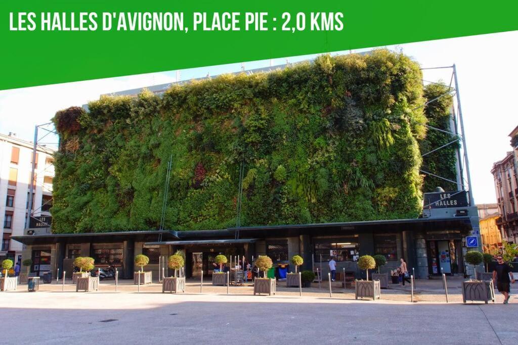La Glycine - Parking Gratuit - Ac Clim - Cour Prive - Apartment วิลเนิฟ-เลส์-อาวิญง ภายนอก รูปภาพ